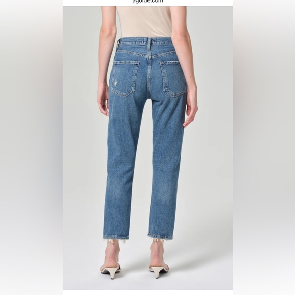 AGOLDE Riley High Rise Crop - Picture 2 of 9